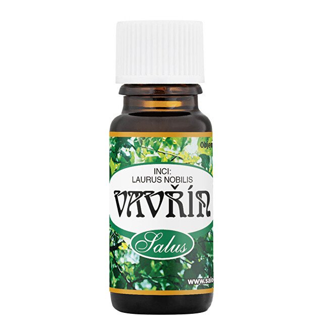 Saloos 100% přírodní esenciální olej pro aromaterapii 10 ml Vavřín - Přípravky aromaterapie