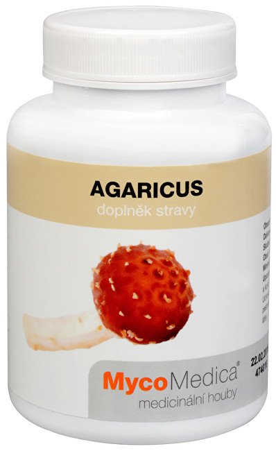MycoMedica Agaricus 90 kapslí - Přípravky stárnutí a dlouhověkost