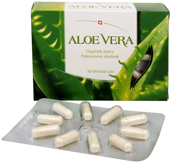 Fytofontana Aloe vera 30 kapslí - Přípravky detoxikace organismu