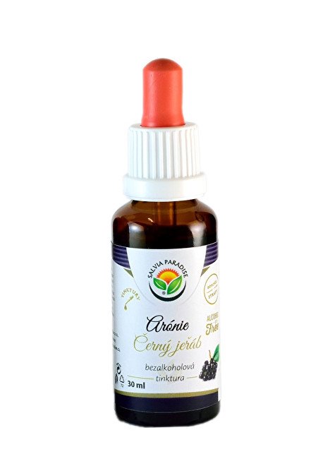 Salvia Paradise Arónie Černý jeřáb AF tinktura Bio 30 ml - Přípravky antioxidanty