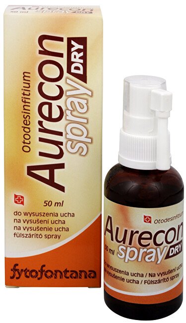 Fytofontana Aurecon dry spray na vysušení ucha 50 ml - Přípravky uši