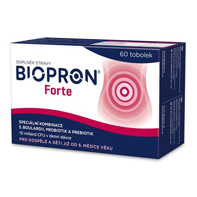Biopron Biopron Forte 60 tob. - Přípravky probiotika prebiotika