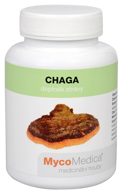 MycoMedica Chaga 90 kapslí - Přípravky antioxidanty