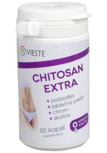 Vieste Chitosan Extra 50 kapslí - Přípravky přípravky na hubnutí