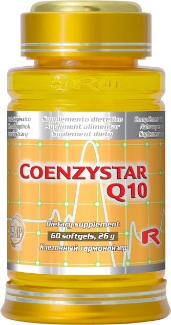 STARLIFE COENZYSTAR Q10 60 tob. - Přípravky cévy