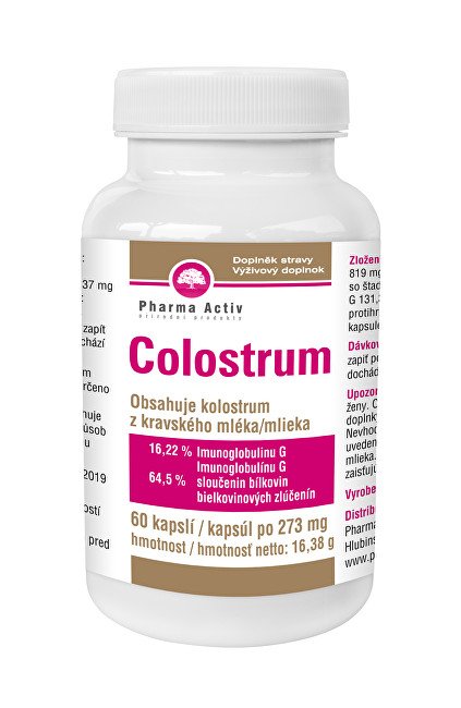Pharma Activ Colostrum 60 kapslí - Přípravky imunita