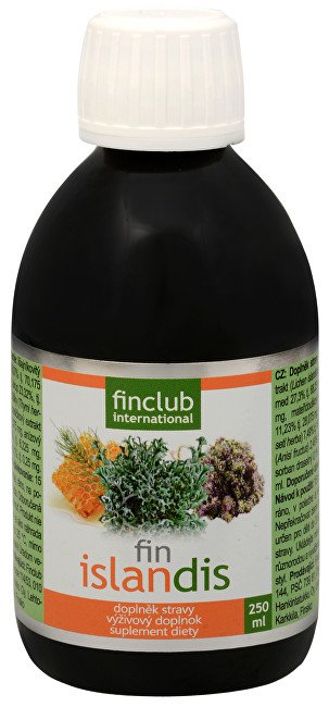 Finclub FIN Islandis 250 ml - Přípravky dýchací cesty