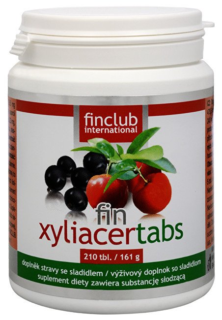 Finclub Fin Xyliacertabs 210 tbl. - Přípravky vitamíny a multivitamíny