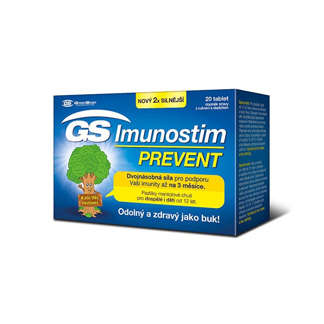 Green-Swan GS Imunostim Prevent 20 tablet - Přípravky celková imunita