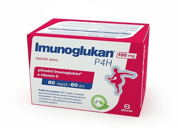 Imunoglukan P4H® Imunoglukan P4H® 100 mg 60 kapslí - Přípravky imunita, obranyschopnost