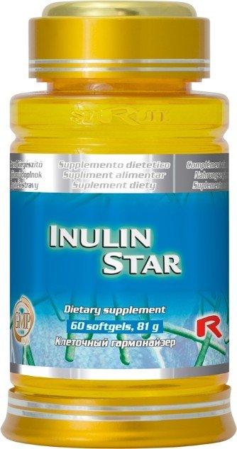 STARLIFE INULIN STAR 60 tob. - Přípravky probiotika prebiotika