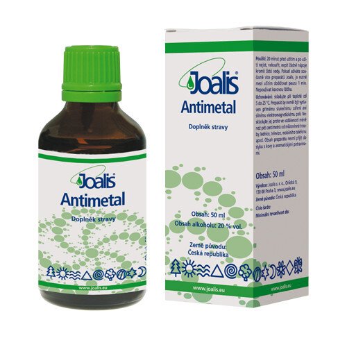 Joalis Antimetal 50 ml - Přípravky detoxikace organismu