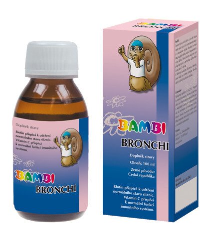 Joalis Bambi Bronchi 100 ml - Přípravky doplňky stravy pro děti