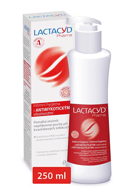 Omega Pharma Lactacyd Pharma s antimykotickými vlastnostmi 250 ml - Přípravky intimní hygiena