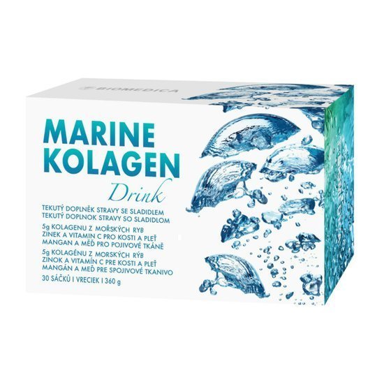 Biomedica Marine Kolagen Drink 30 x 12 g - Přípravky klouby
