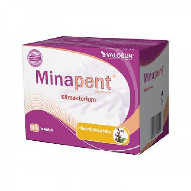 Valosun Minapent se šalvějí 90 tob. - Přípravky klimakterium, menopauza