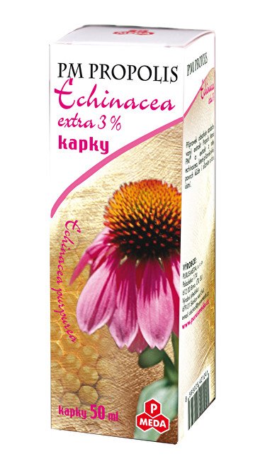 Purus Meda PM Propolis Echinacea extra 3 % kapky 50 ml - Přípravky celková imunita