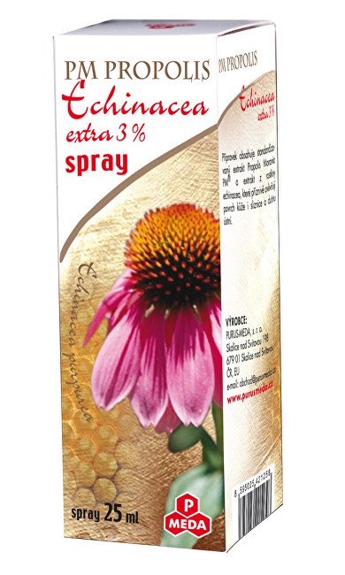 PM Propolis Echinacea extra 3% spray 25 ml - Přípravky celková imunita
