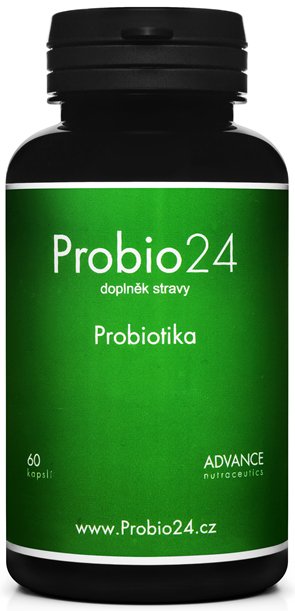 Advance nutraceutics Probio24 60 kapslí - Přípravky probiotika prebiotika