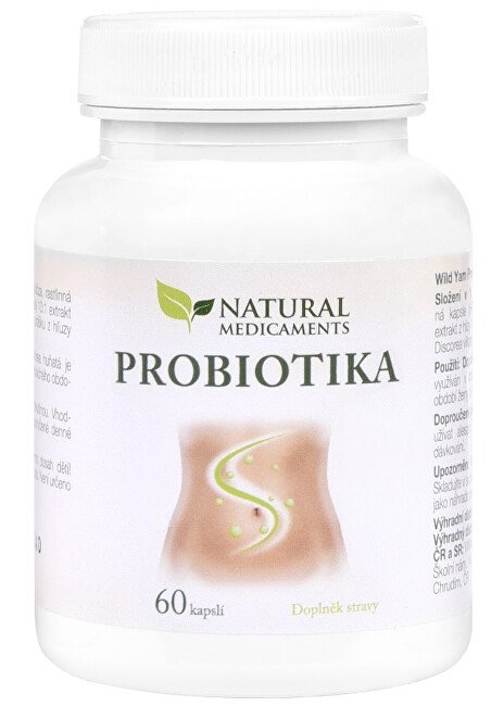 Natural Medicaments Probiotika 60 kapslí - Přípravky probiotika prebiotika