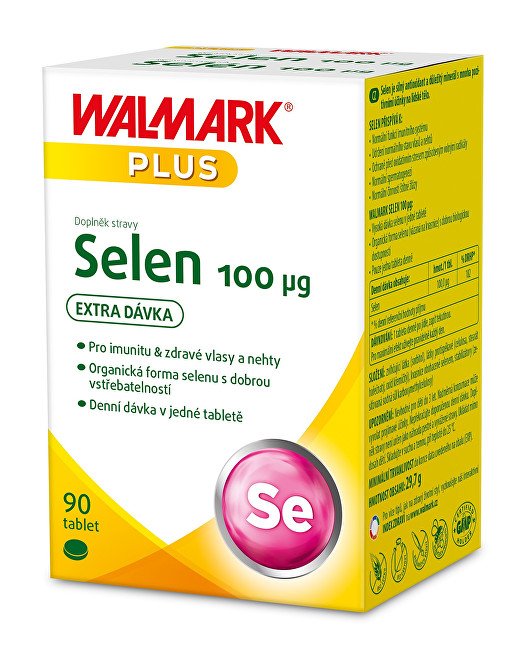 Walmark Selen 100mcg 90 tablet - Přípravky selen