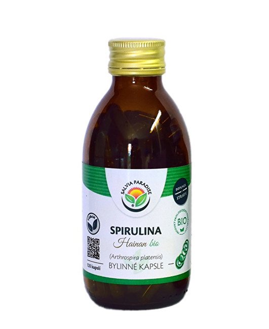 Salvia Paradise Spirulina kapsle BIO 60 ks - Přípravky energie, vytrvalost, vitalita