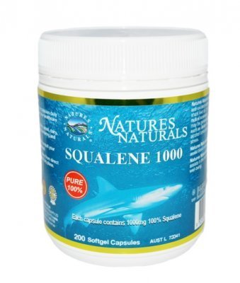 Australian Remedy Squalene 1000 200 kapslí - Přípravky antioxidanty