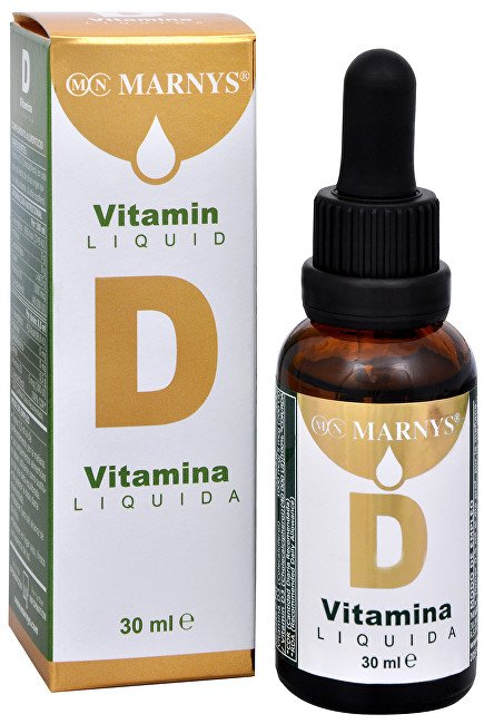 Marnys Tekutý vitamín D 30 ml - Přípravky vitamín d