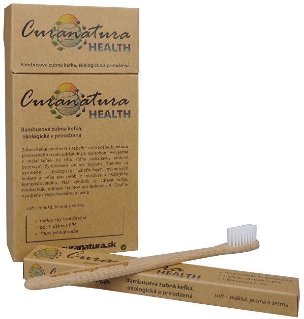 Curanatura Zdravý zubní kartáček Curanatura 12 ks Health - zdravá volba - Přípravky zubní kartáčky