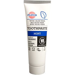 Urtekram Zubní pasta máta s fluorem 75 ml BIO - Přípravky čištění zubů